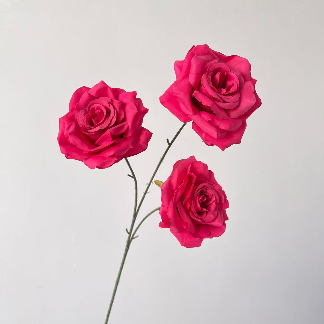 Lafei Rose - Deep Rose Red (Floyd) - Artificial Flower